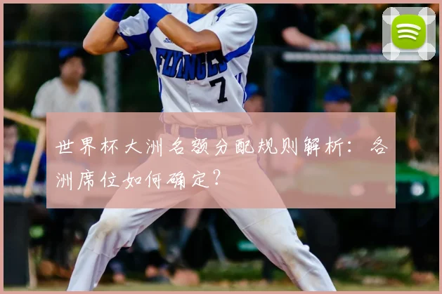 世界杯大洲名额分配规则解析：各洲席位如何确定？